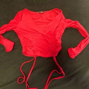 Low cut women’s top